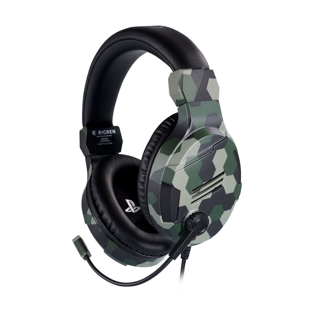 Herní sluchátka PS4OFHEADSETV3GREEN Herní sluchátka PS4OFHEADSETV3GREEN