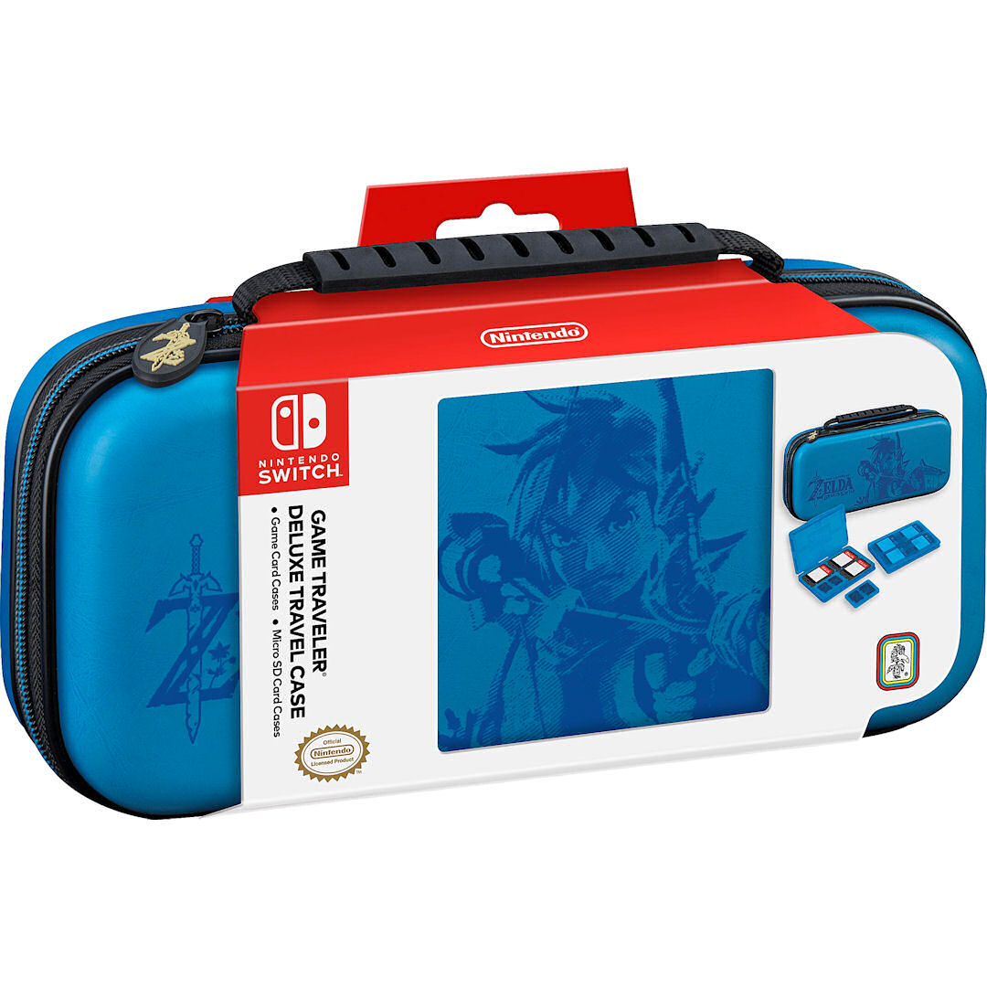 Luxusní cestovní pouzdro NNS42 pro Nintendo Switch s motivem The Legend of Zelda: Breath of the Wild Luxusní cestovní pouzdro NNS42 pro Nintendo Switch s motivem The Legend of Zelda: Breath of the Wild