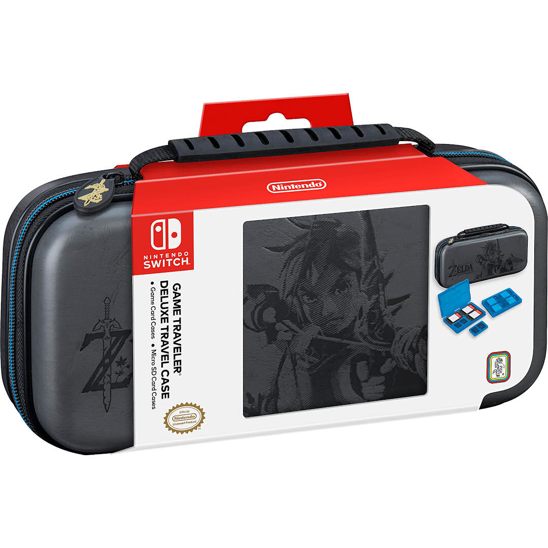 Luxusní cestovní pouzdro NNS44 pro Nintendo Switch s motivem The Legend of Zelda: Breath of the Wild Luxusní cestovní pouzdro NNS44 pro Nintendo Switch s motivem The Legend of Zelda: Breath of the Wild