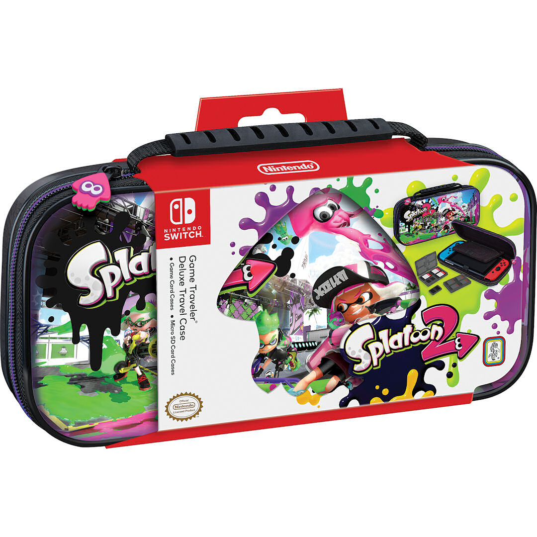 Luxusní cestovní pouzdro NNS51 pro Nintendo Switch s motivem Splatoon 2 Luxusní cestovní pouzdro NNS51 pro Nintendo Switch s motivem Splatoon 2