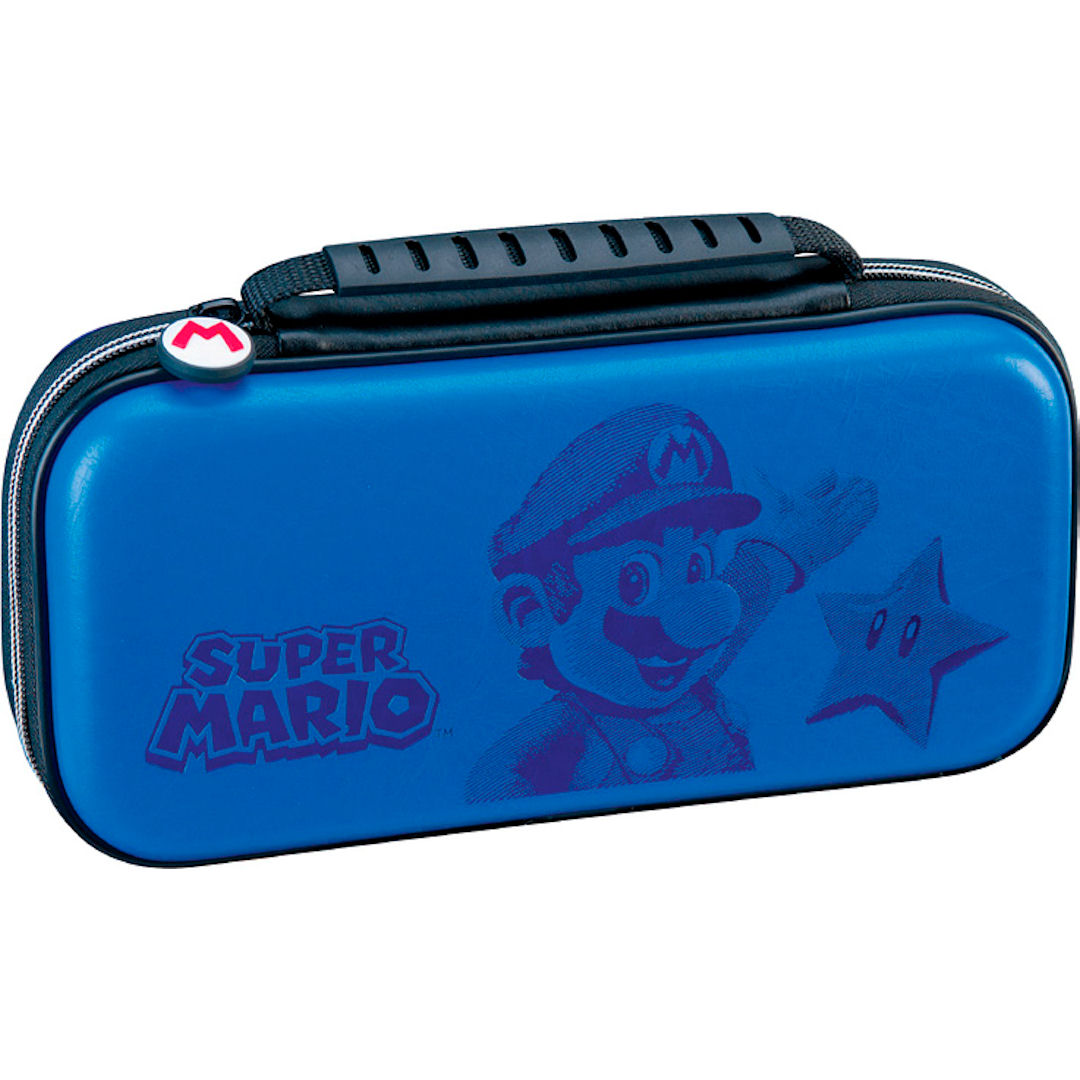 Luxusní cestovní pouzdro NNS46BL pro Nintendo Switch s motivem série Super Mario Luxusní cestovní pouzdro NNS46BL pro Nintendo Switch s motivem série Super Mario