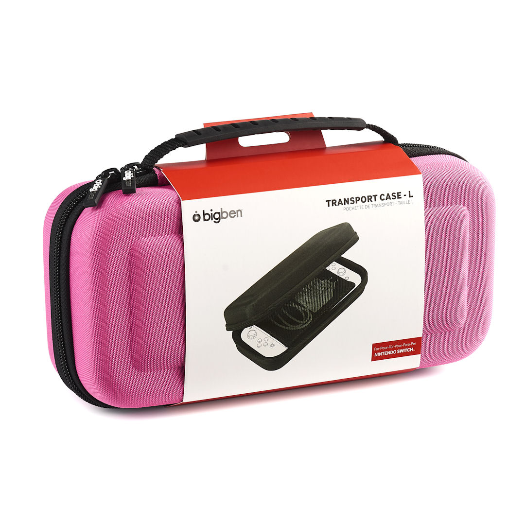 Pevné přepravní pouzdro SWITCHPOUCHLPINK pro Nintendo Switch Pevné přepravní pouzdro SWITCHPOUCHLPINK pro Nintendo Switch