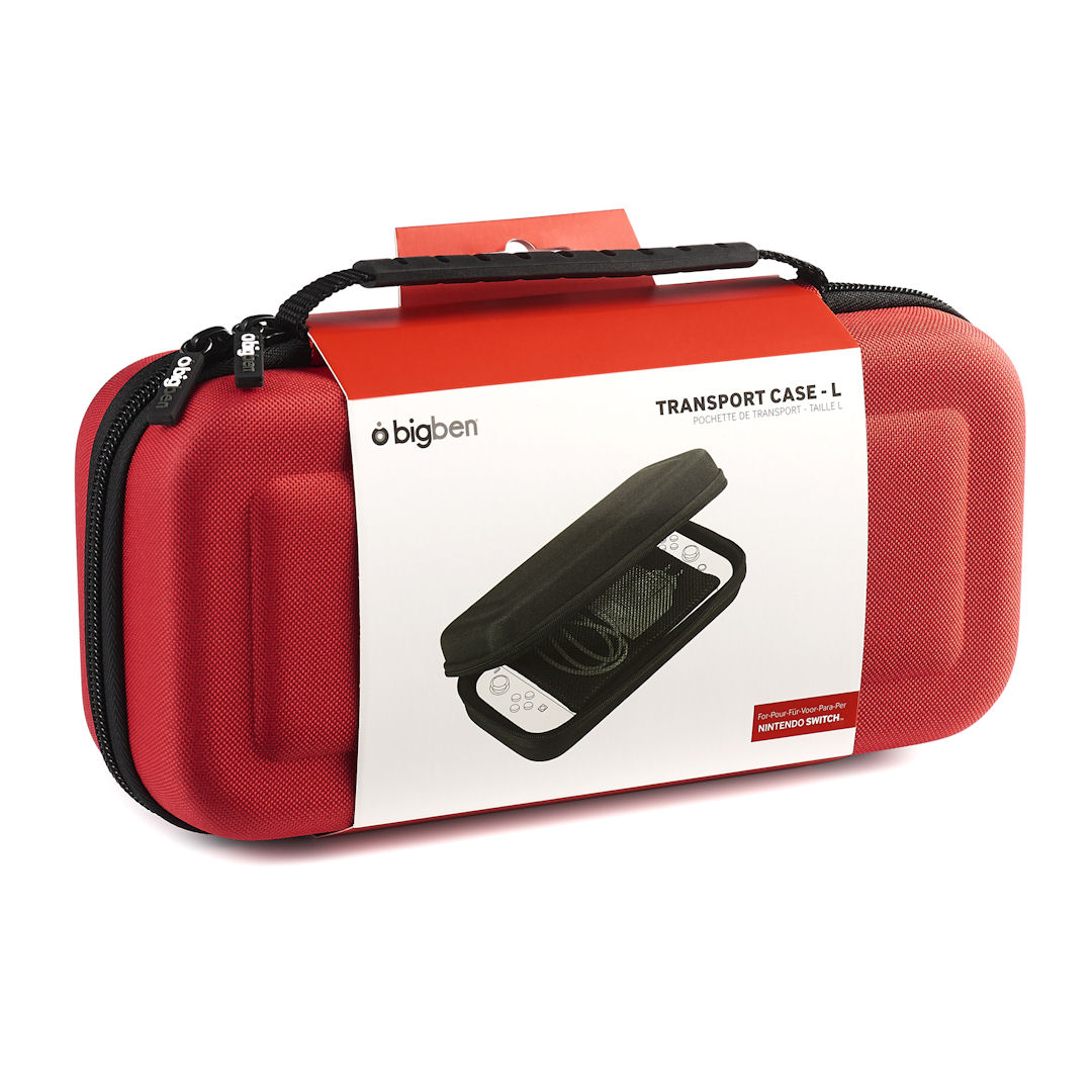 Pevné přepravní pouzdro SWITCHPOUCHLRED pro Nintendo Switch Pevné přepravní pouzdro SWITCHPOUCHLRED pro Nintendo Switch