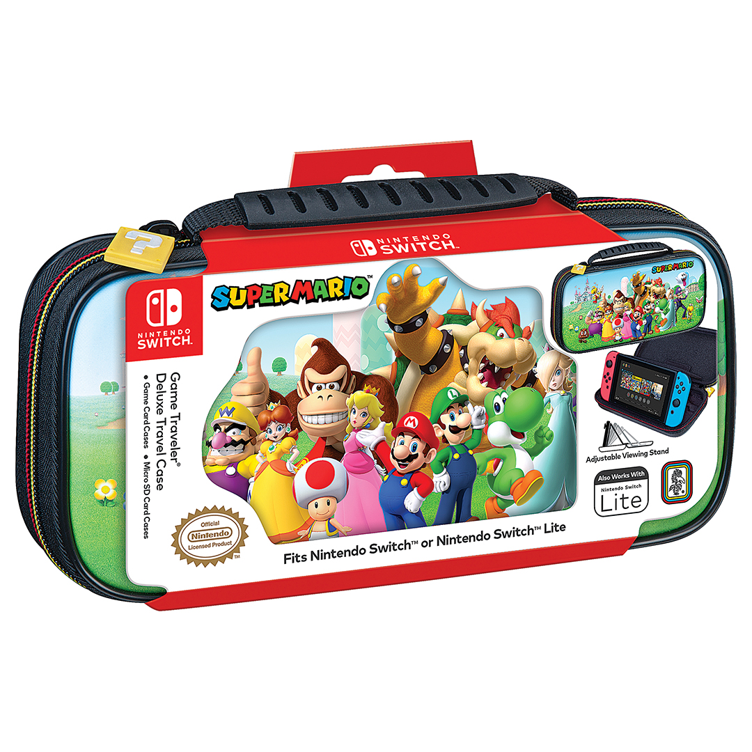 Luxusní cestovní pouzdro NNS53A pro Nintendo Switch & Nintendo Switch Lite s motivem postav ze série Super Mario Luxusní cestovní pouzdro NNS53A pro Nintendo Switch & Nintendo Switch Lite s motivem postav ze série Super Mario