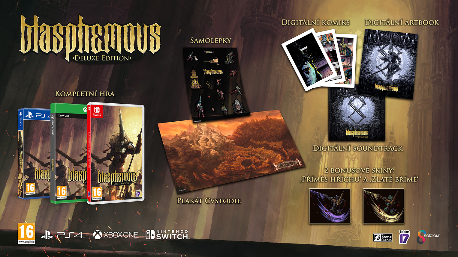 Blasphemous Deluxe Edition - 22. července 2021