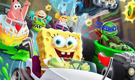 Vyrazte slizu vstříc v závodní hře Nickelodeon Kart Racers!