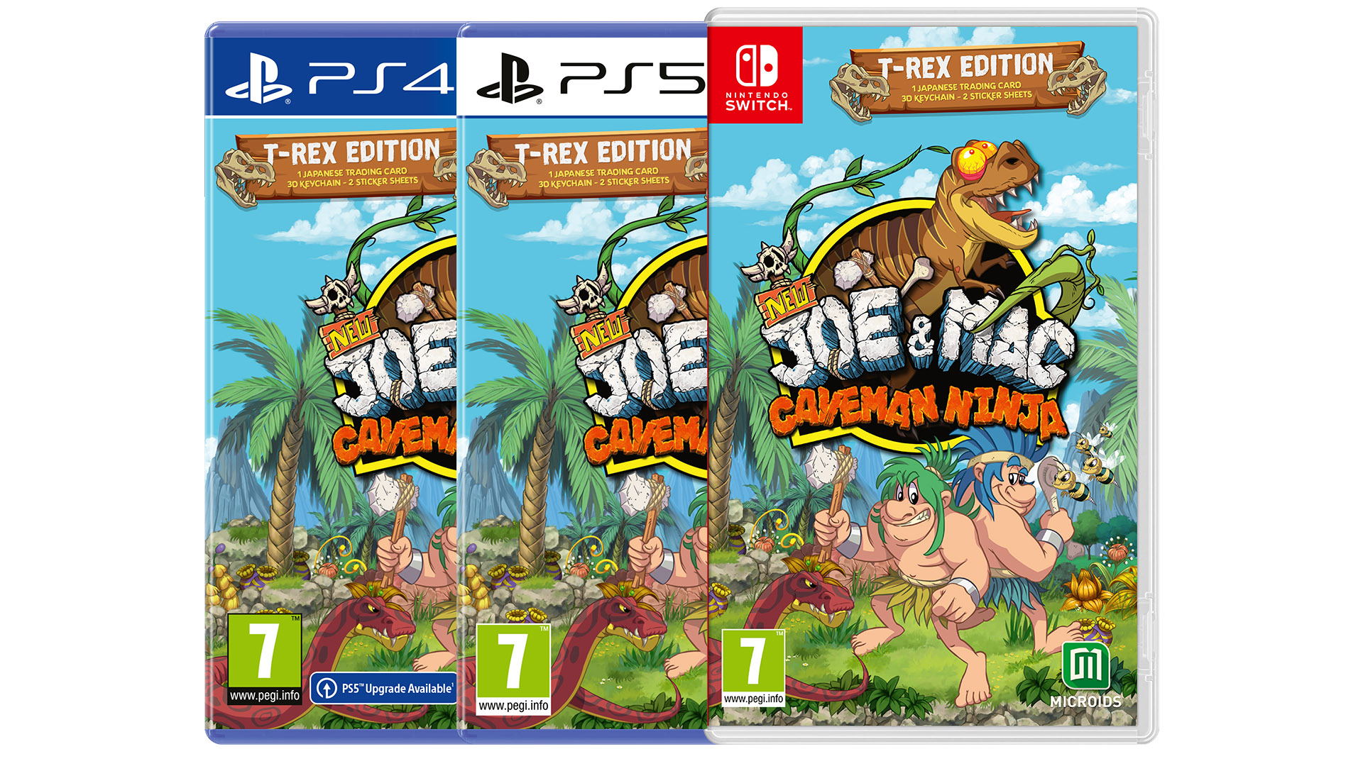 New Joe & Mac: Caveman Ninja - T-Rex Edition New Joe & Mac: Caveman Ninja - T-Rex Edition