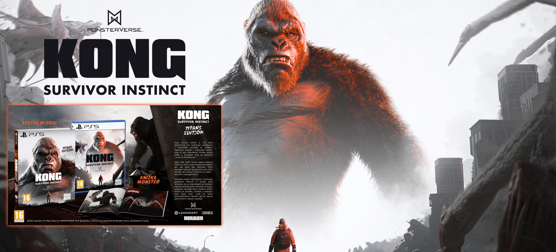 Zachraňte svou dceru ze spárů titánů!