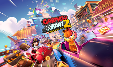 Závoďte s Garfieldem a jeho partou!