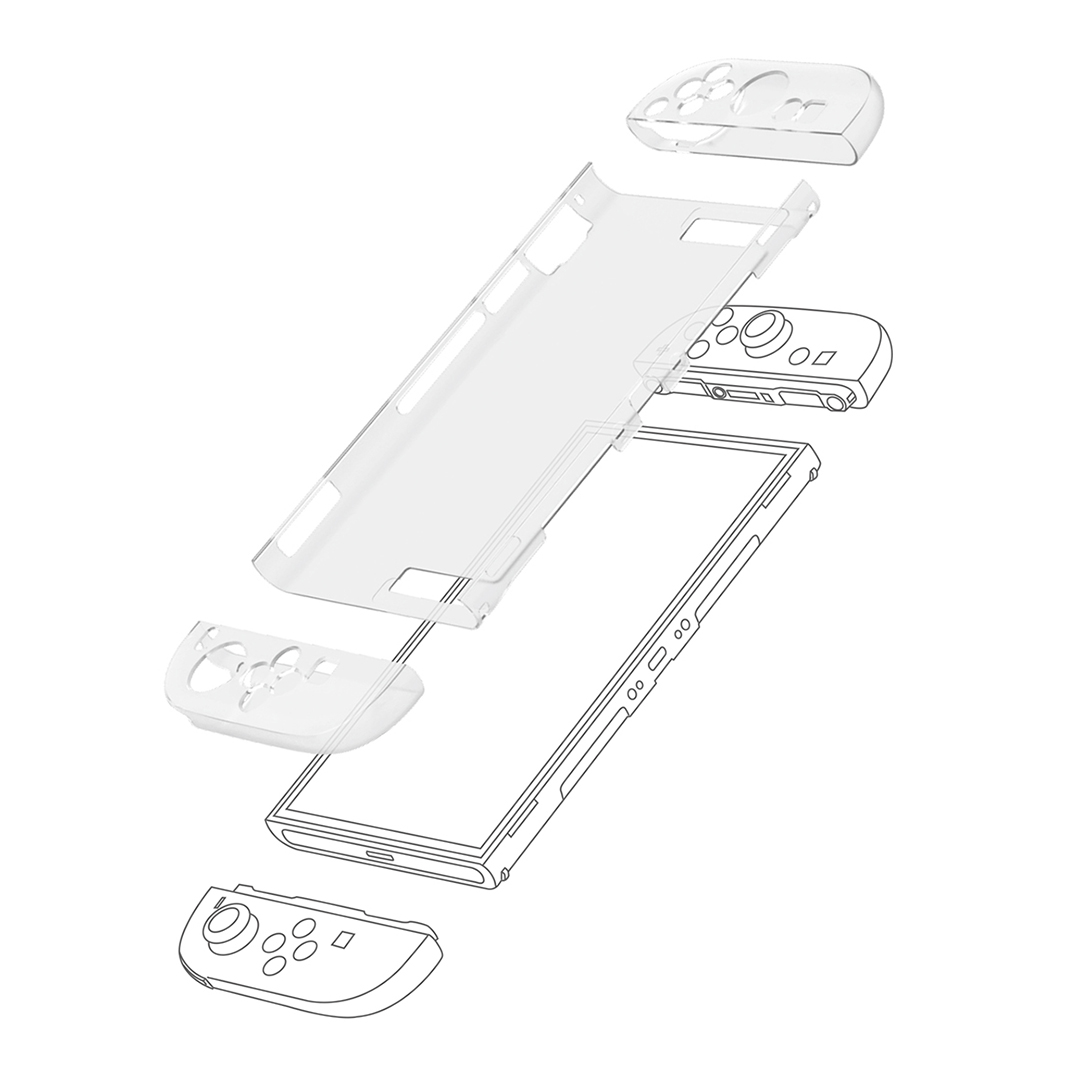 Průhledné ochranné pouzdro pro konzoli Switch 2