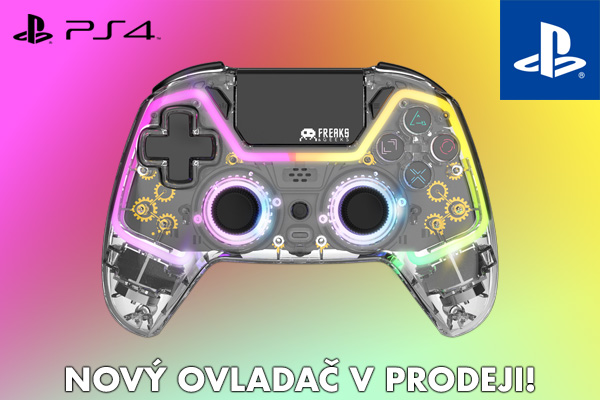 Nechte zazářit nový ovladač pro PS4!